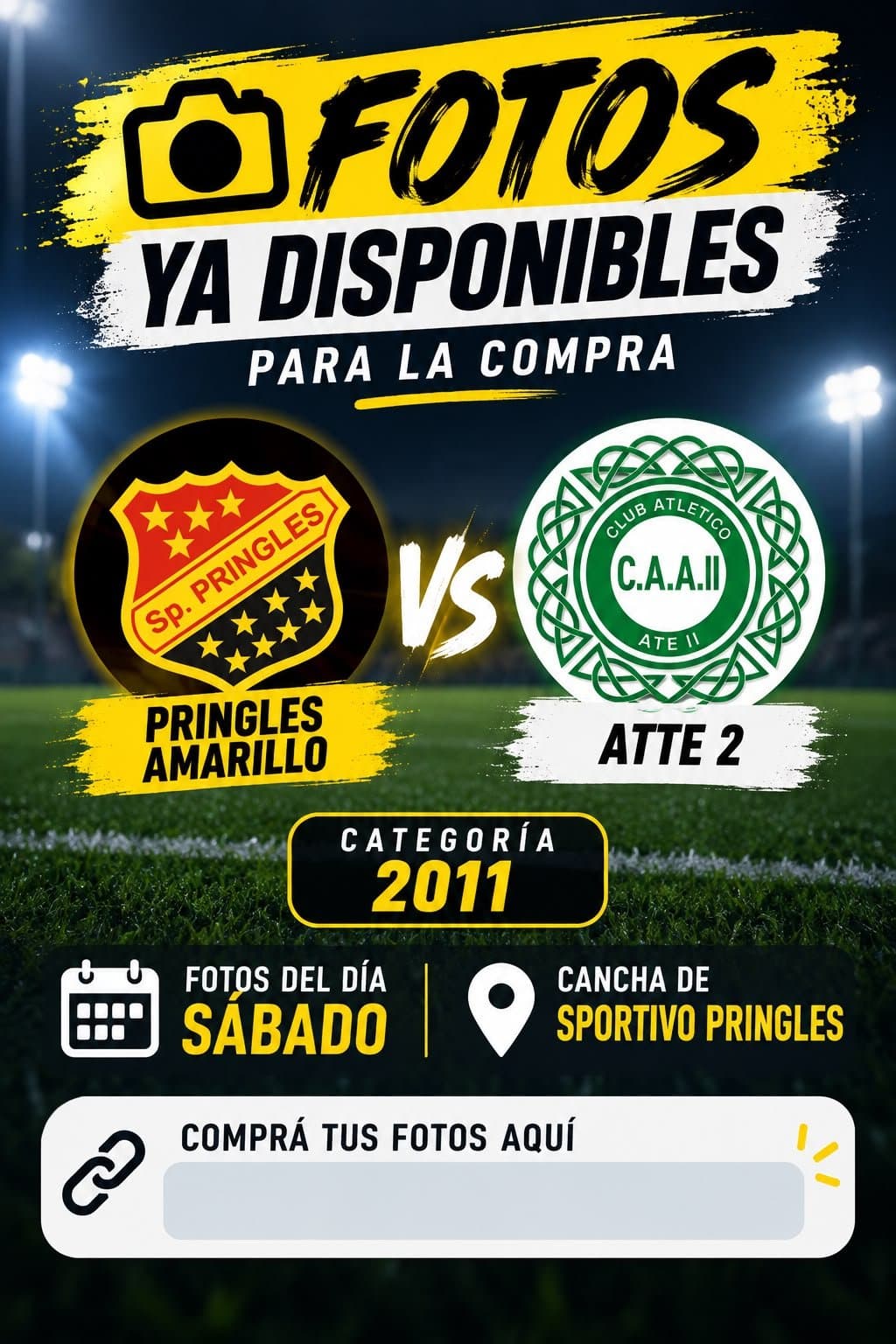 SP. PRINGLES AMARILLO VS ATE II VERDE 2011
