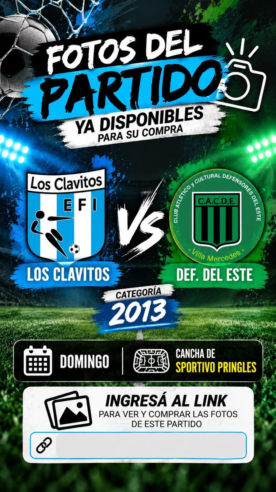 LOS CLAVITOS VS DEF. DEL ESTE 2013