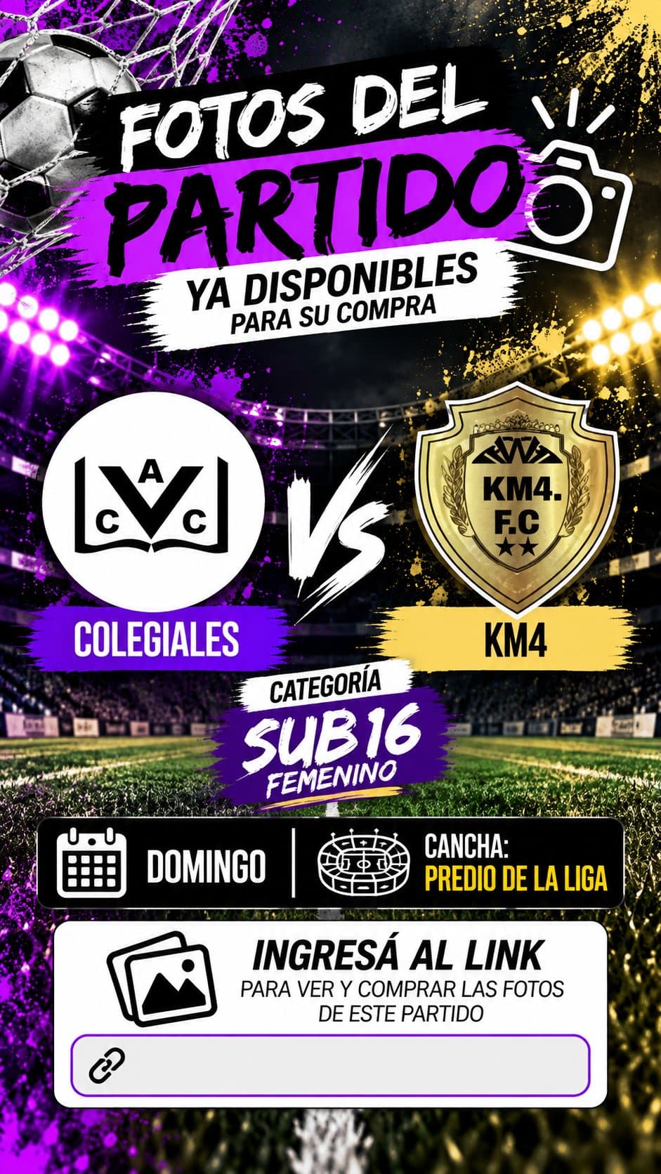 COLEGIALES VS KM4 SUB16