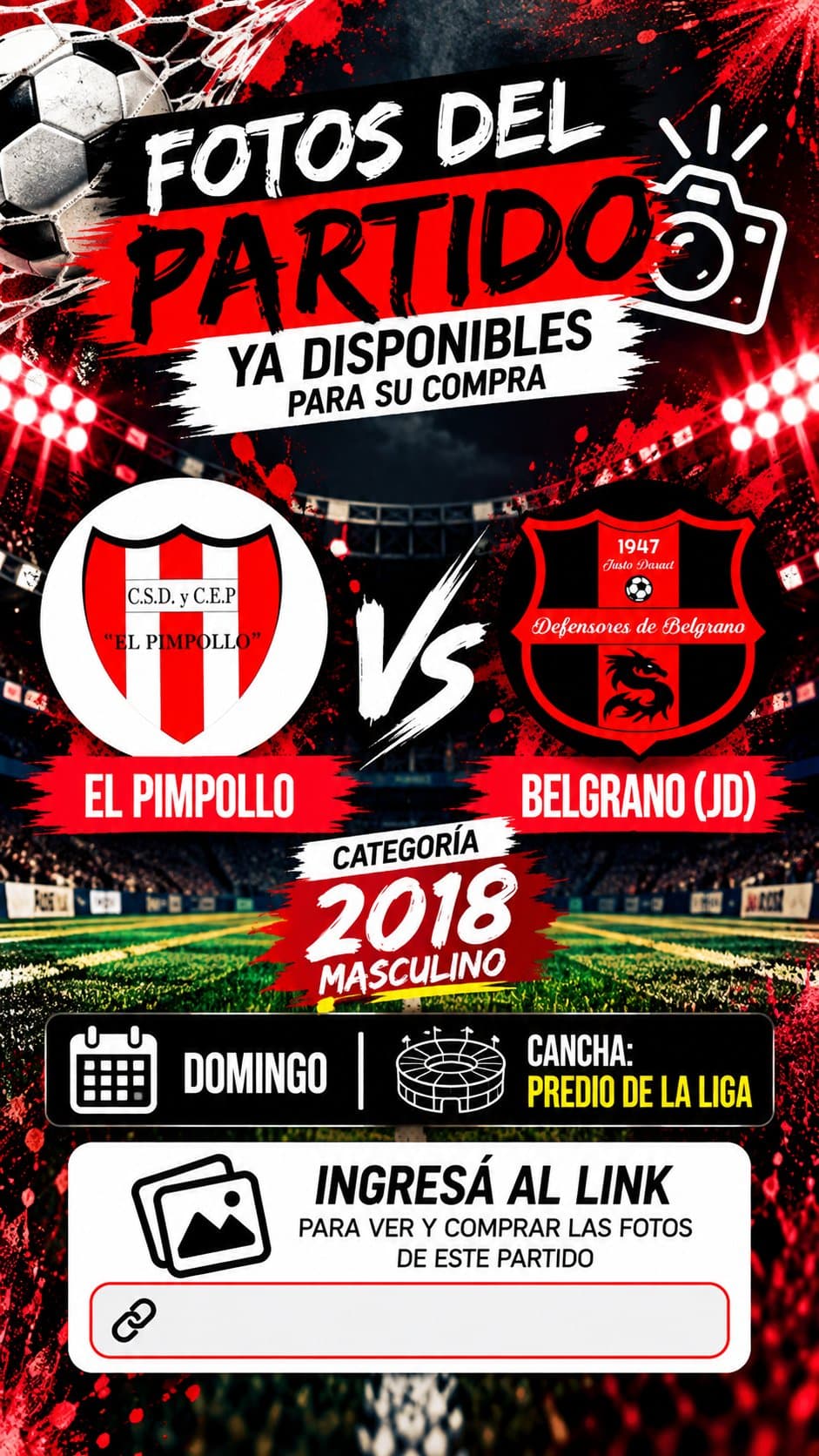 EL PIMPOLLO VS BELGRANO (JD) 2018
