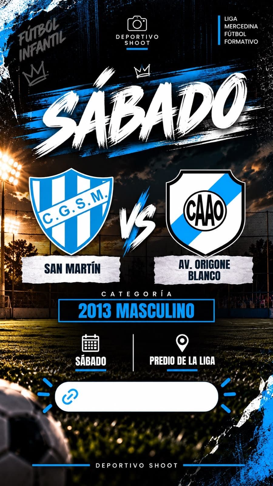 SAN MARTÍN VS AV. ORIGONE BLANCO 2013