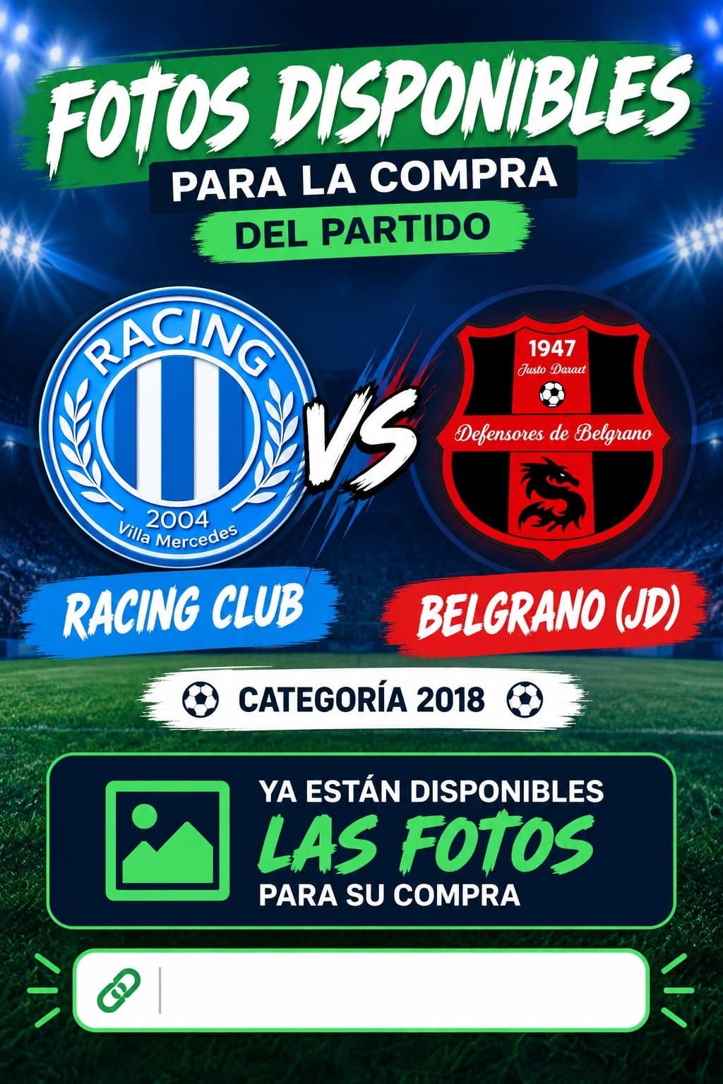 RACING CLUB VS BELGRANO (JD) 2018