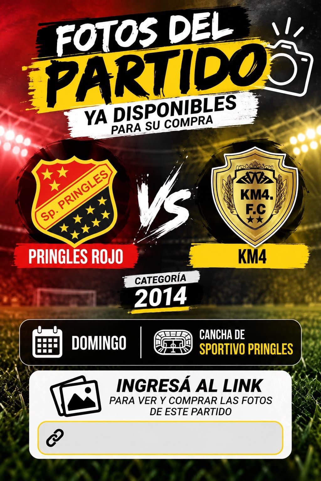 SP. PRINGLES ROJO VS KM4 2014