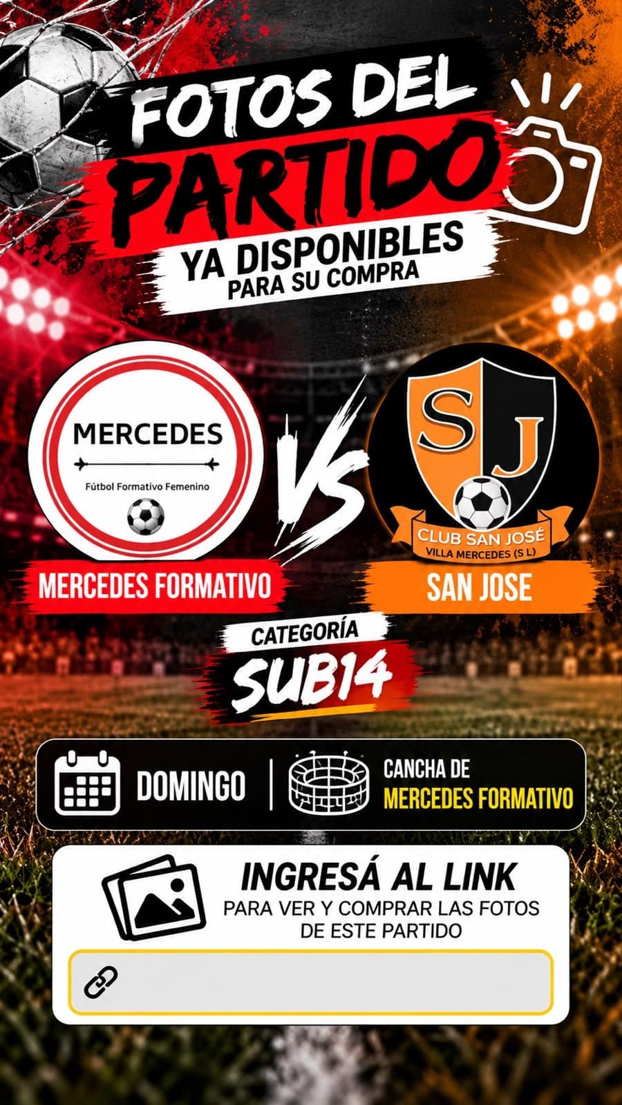 MERCEDES FORMATIVO VS SAN JOSÉ SUB14