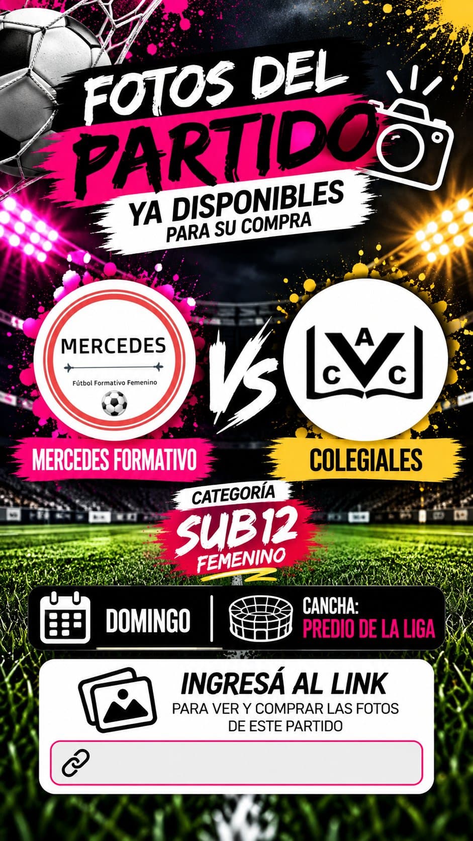 MERCEDES FORMATIVO VS COLEGIALES SUB12 FEMENINO