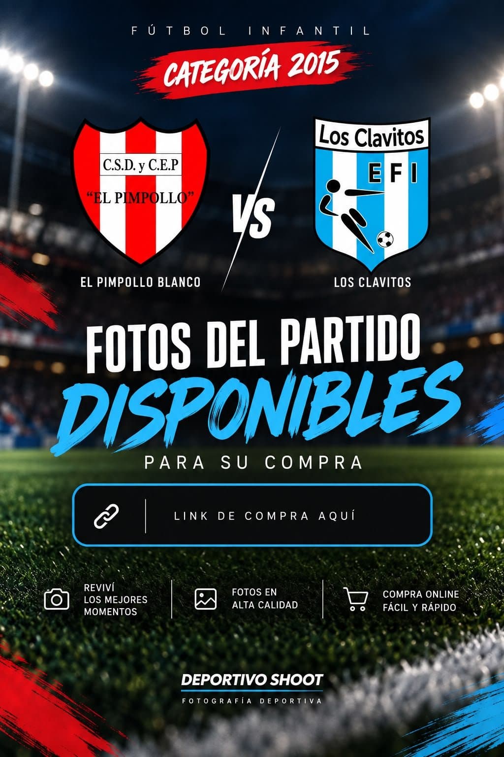 EL PIMPOLLO BLANCO VS LOS CLAVITOS 2015